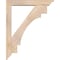 Ekena Millwork Merced Traditional Smooth Bracket w/ Offset Brace, Douglas Fir, 5 1/2"W x 32"D x 40"H BKT0604X32X40MRC01SDF - alternate 4